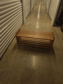 Oak TV Stand