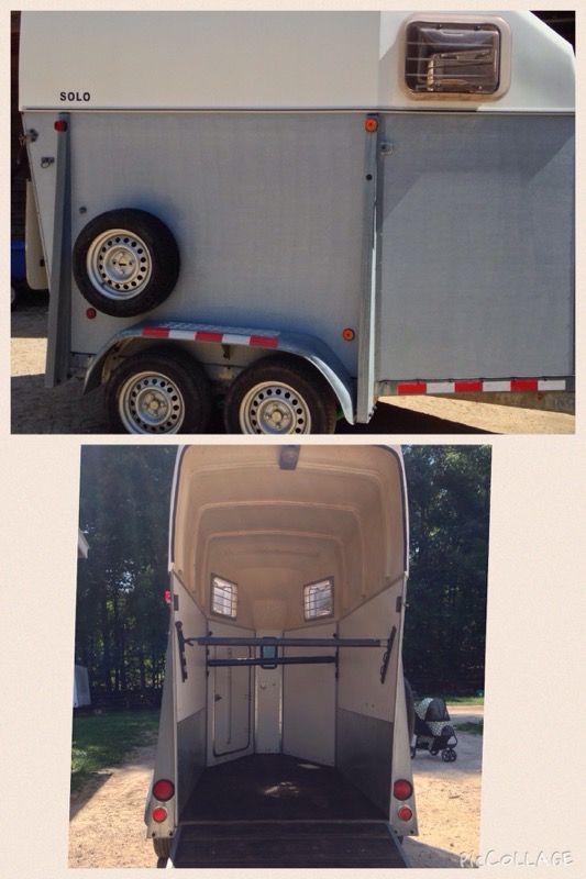 Brenderup Solo horse trailer