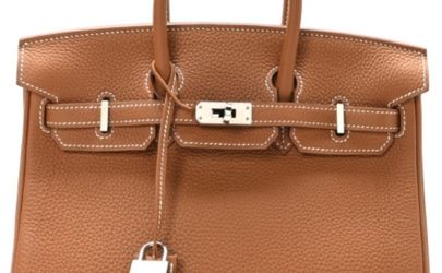 Leather Handbag Size 25