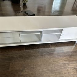 TV Stand White