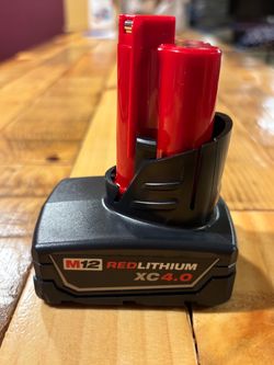 M12 4.0 battery- have dozens