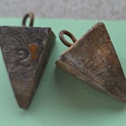 2 oz Pyramid Fishing Weight Sinkers