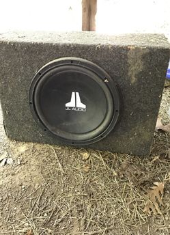 JL audio sub