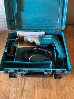 Makita Corded Hammer Drill with Case