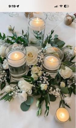 Floating Candle Cylinders