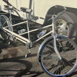 Schwinn Tandem Bike “Silver Bullet”
