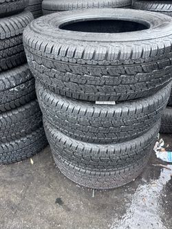 Set of four Used General 245/70R17 $300