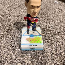 Pavel Bure Autographed Hockey Bobblehead 