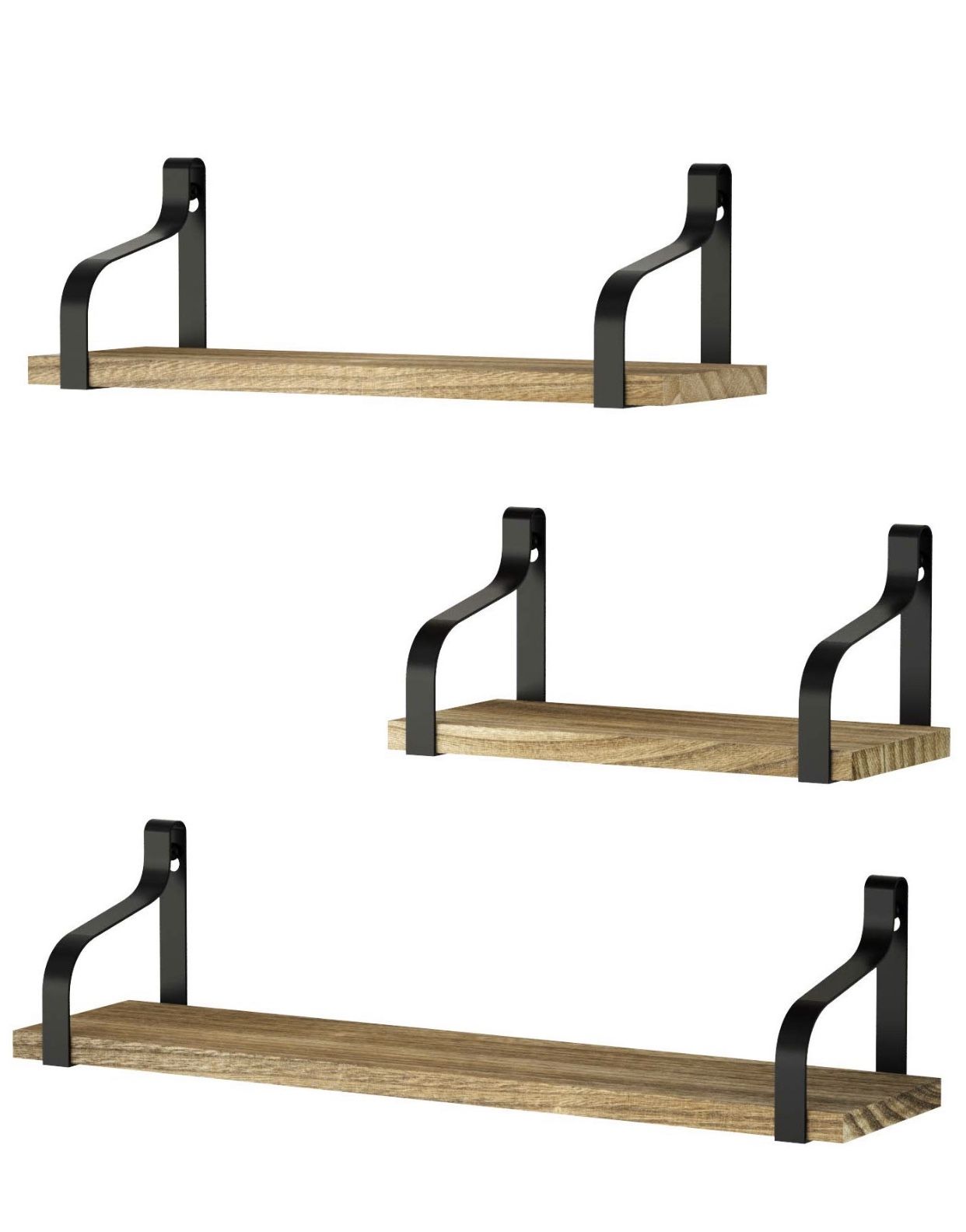 Floating Wall Mounted Shelves set of 3 - Brand New and in box