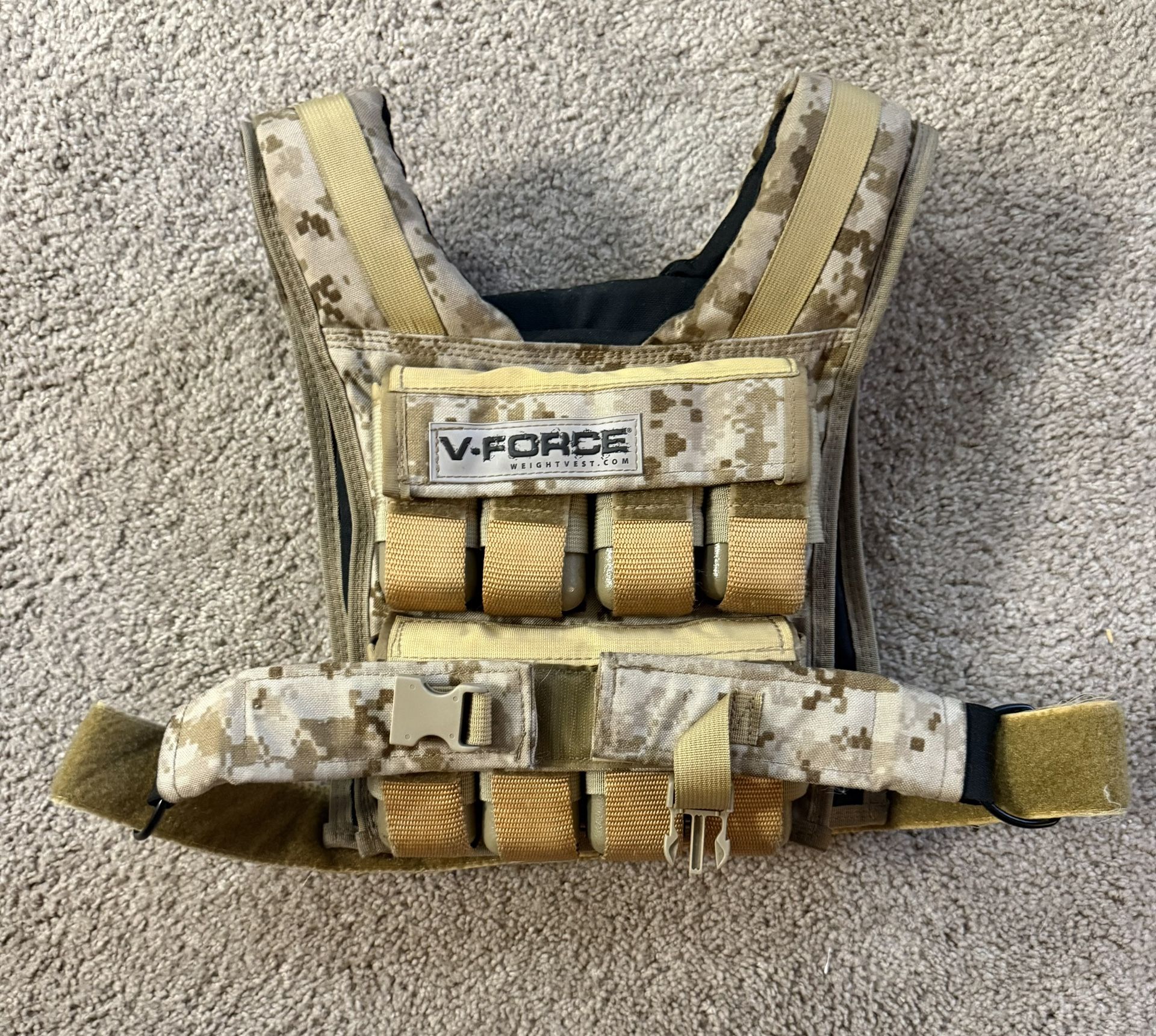 Weight vest: Adjustable 2.5-40 Lbs