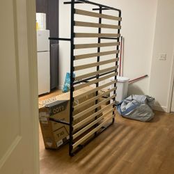 Full Bed Frame And Mattress 