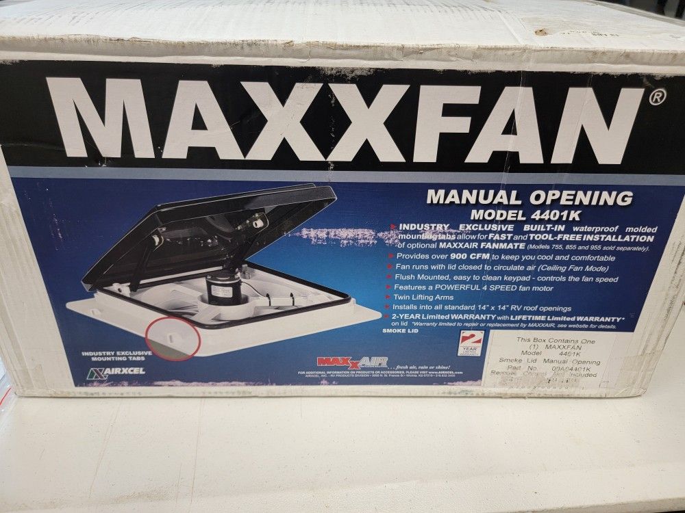 Ventilation Maxxfan 4401k - No Fan Motor