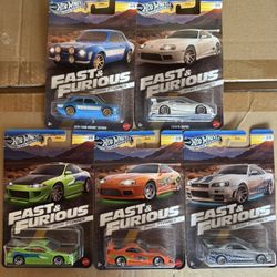 Hot Wheels Fast & Furious Full set