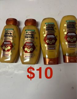 Garnier Whole Blends Hair Care Bundle