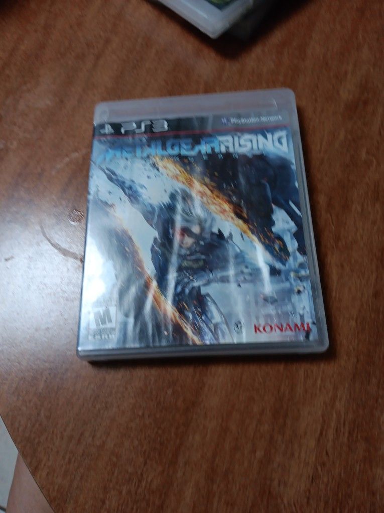 PS3 Metal Gear Rising Revengeance