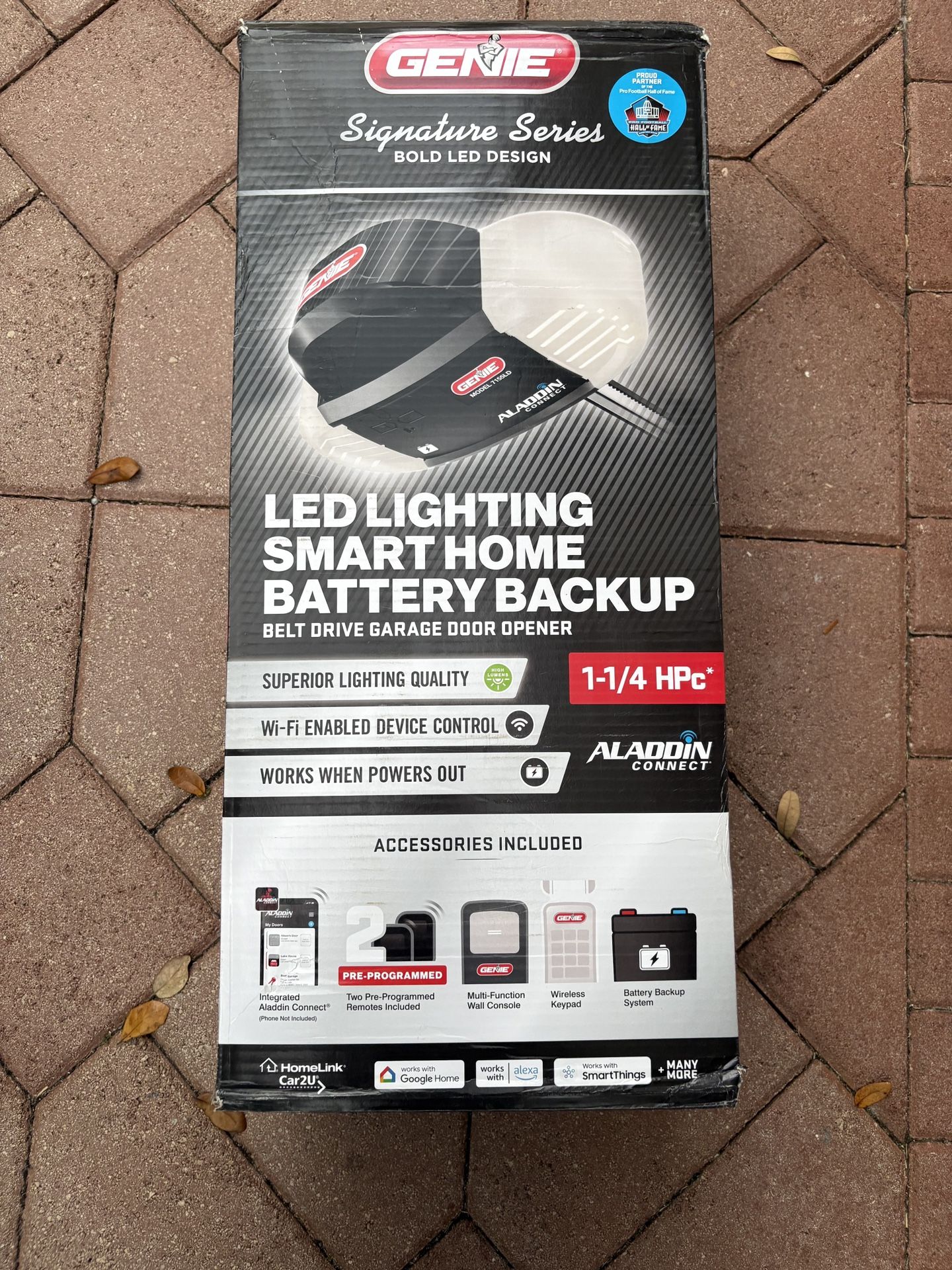 🚪🔋 Genie 1-1/4 HP Smart Garage Door Opener w/ Battery Backup & LED! 🔋🚪