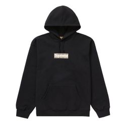 Supreme Burberry Box Logo Hooded Sweatshirt