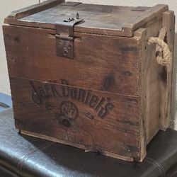 Vintage Jack Daniels Wooden Whiskey Crate