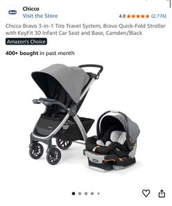 Stroller/Travel System - Chicco Bravo - Camden