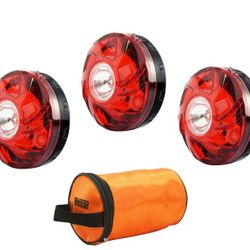 Heliar Roadside Early Warning LED Headlights
3pc with Storage Case (Red)

