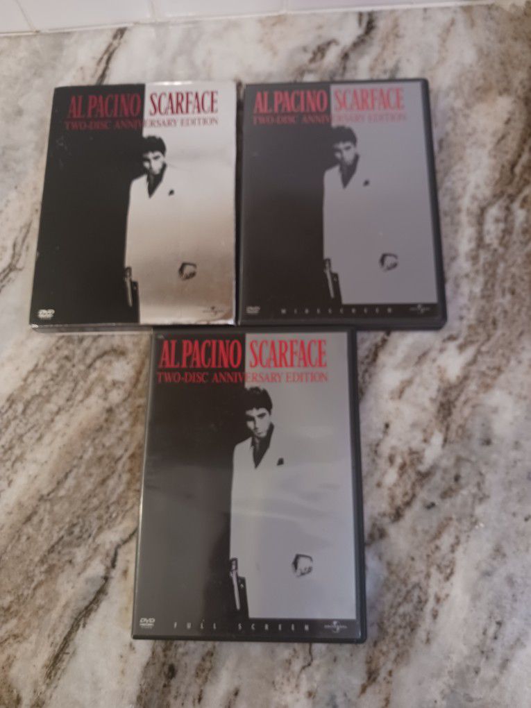 Scarface DVDs