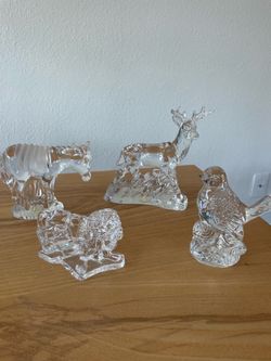 Glass Animal Figurines
