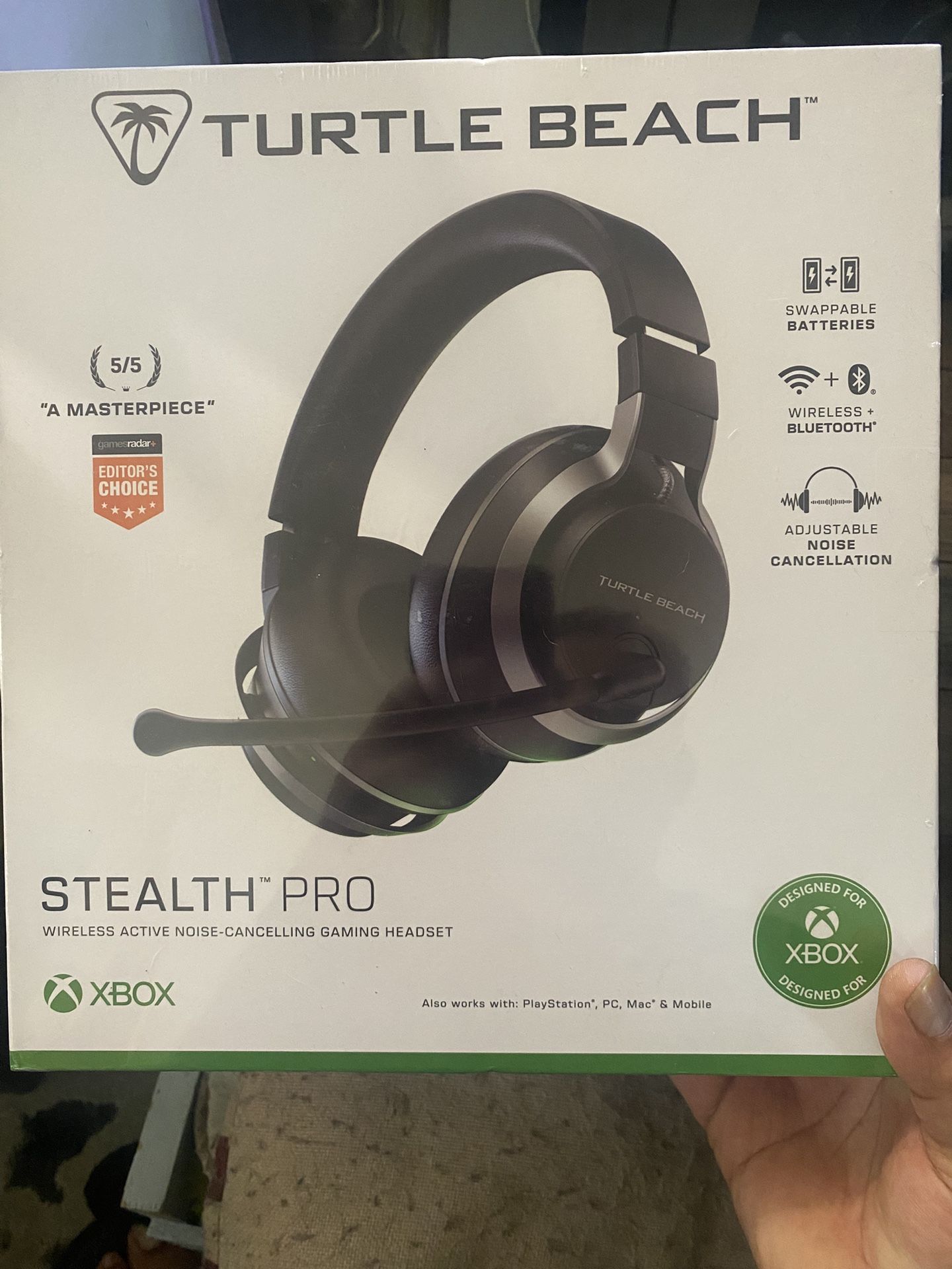 Xbox Turtle Beach Stealth Pro -New