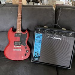 Epiphone SG and Amp