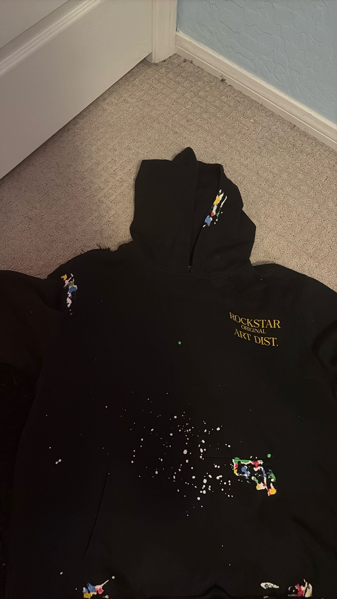  Black Rockstar Original Hoodie 