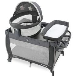 Graco Pack n Play Dome LX Playard with Baby Bassinet NIB