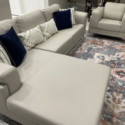 Chaise Sofa and Chair