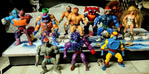 12 He-man figures ($15 EA or $120 for all or obo) Vintage Masters Of The Universe MOTU