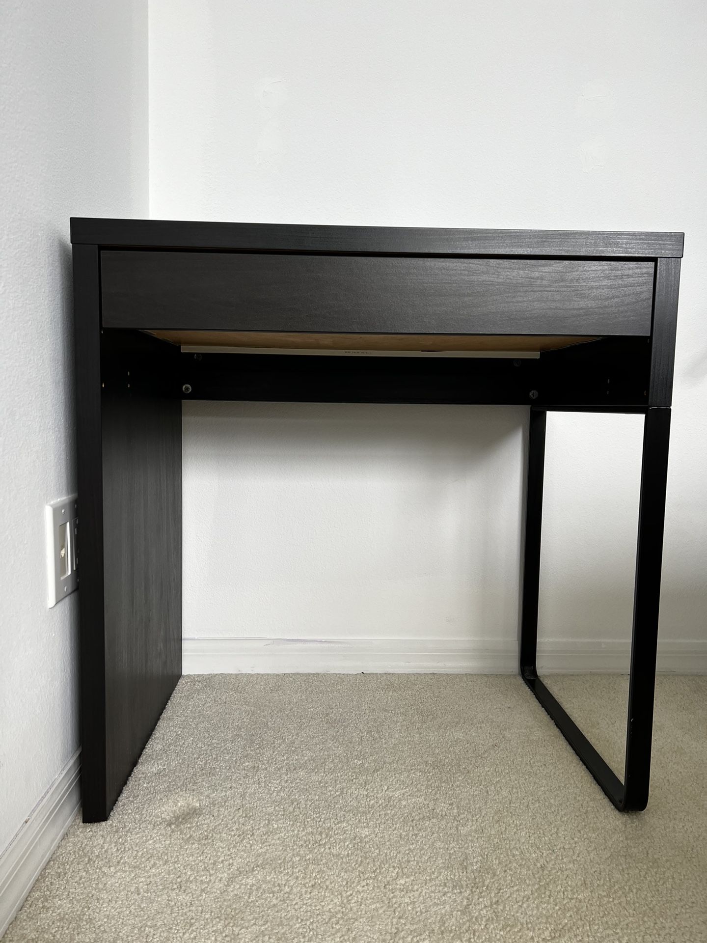 Ikea Micke Desk, black-brown, 28 3/4x19 5/8