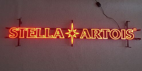 Stella Artois 5FT LED Neon Sign - bar - Beer - Garage - Man Cave - Memorabilia