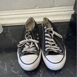 Black Converse - Size 12