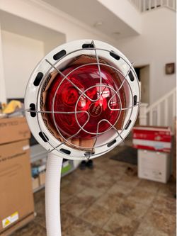NEW Yunchi Infrared Light Therapy 275W Red Light Therapy Heat Lamp with Remote Control for Relieve Joint Pain and Muscle Aches, Adjustable Red Light S