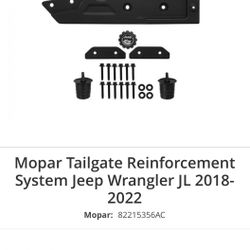 Tailgate Reinforcement Jeep Wrangler JL