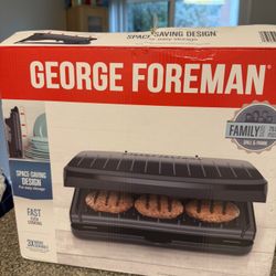 George Foreman Grill And Panini 