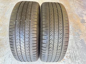 Two Tires 235/50/20 Bridgestone Alenza A020 Runflats with 75% Left Amazing pair