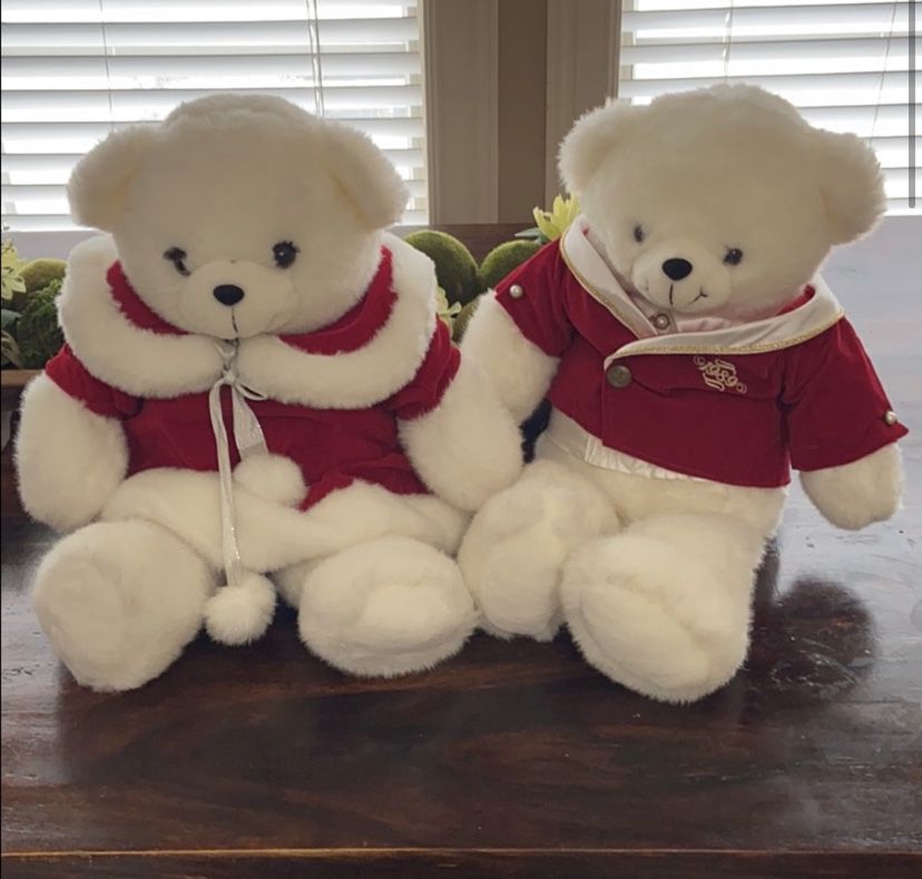Mr.& Mrs. Christmas Teddy Bear