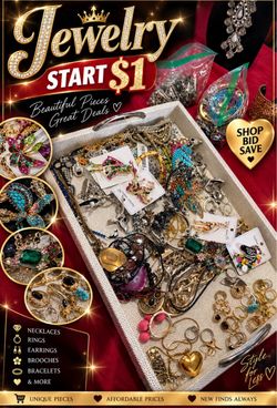 women jewelry start $1