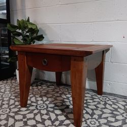 Beautifully Restored Maple Mid Century Modern End Table