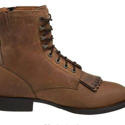 NEW Size 8.5 Wide Ariat Women's Heritage Lacer II Western Cowboy Boot
515630