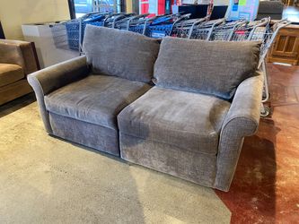 JONATHAN LOUIS Two Piece Taupe Grey Loveseat