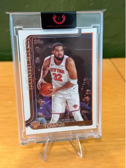 Karl-Anthony Towns New York Knicks Topps 2025