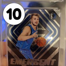 Luka Doncic Gem Mint 10 Rookie Card