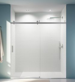 Shower Sliding Door 68-72" W x 76" H