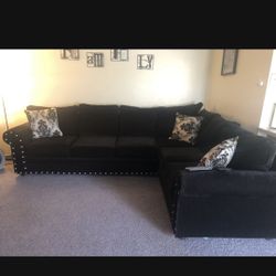 Black Sectional