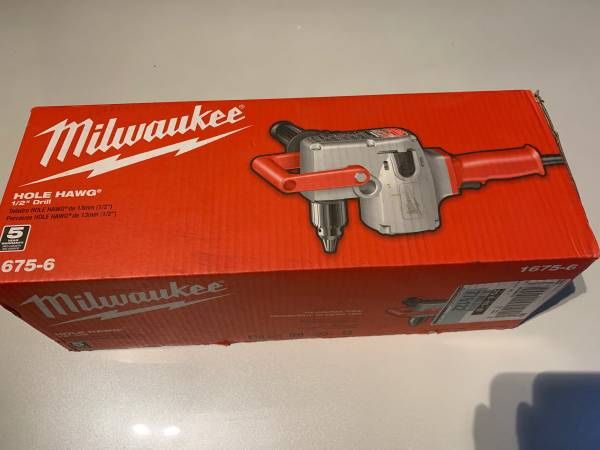 Milwaukee 7.5 Amp 1/2 in. Hole Hawg Heavy-Duty Corded Drill