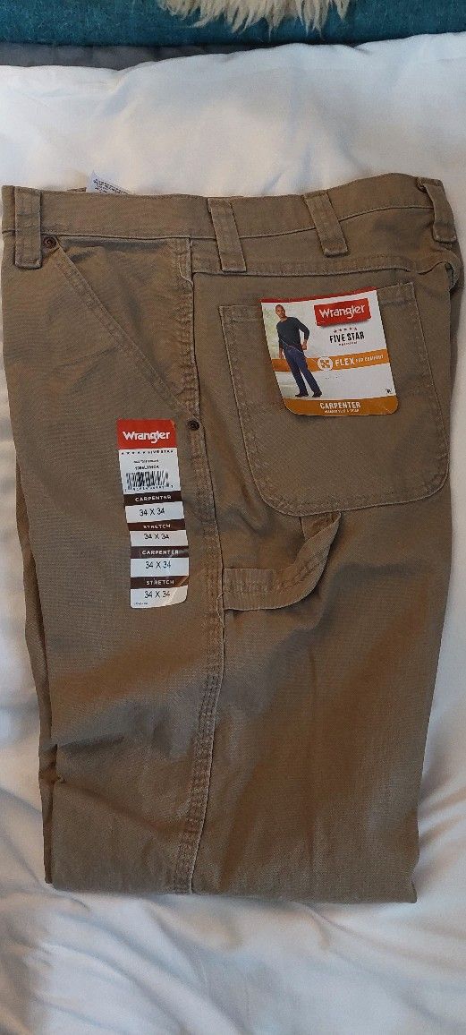 New Wrangle Jeans 34x34
